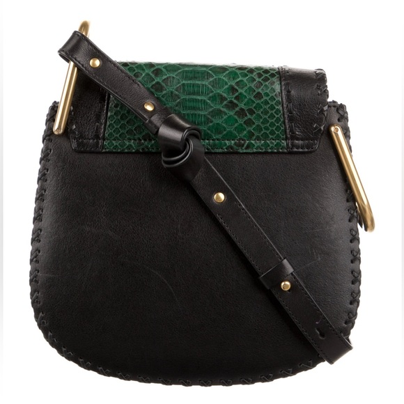 Chloe Hudson green python crossbody bag - Picture 2 of 4